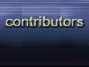 contributors