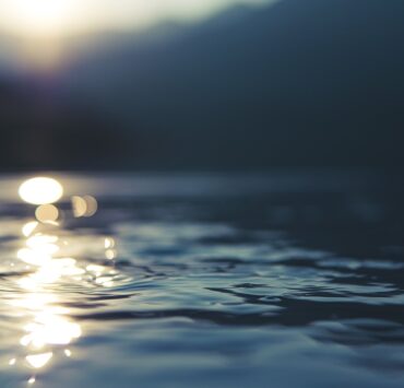 Sunlight on water