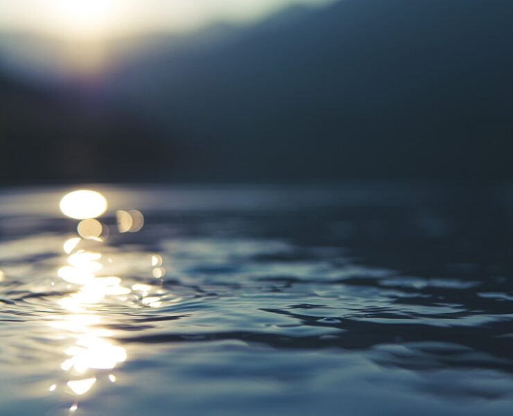 Sunlight on water