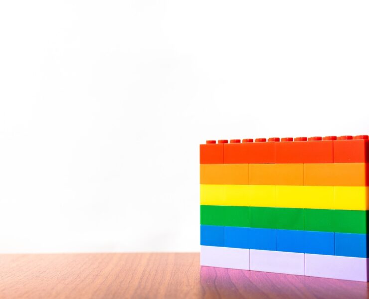 Rainbow legos