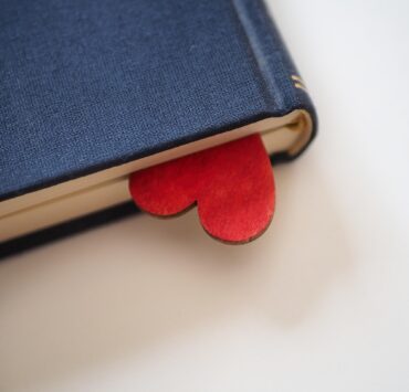 Book with a heart